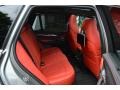 2015 BMW X5 M Mugello Red Interior Rear Seat Photo