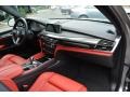 2015 BMW X5 M Mugello Red Interior Dashboard Photo