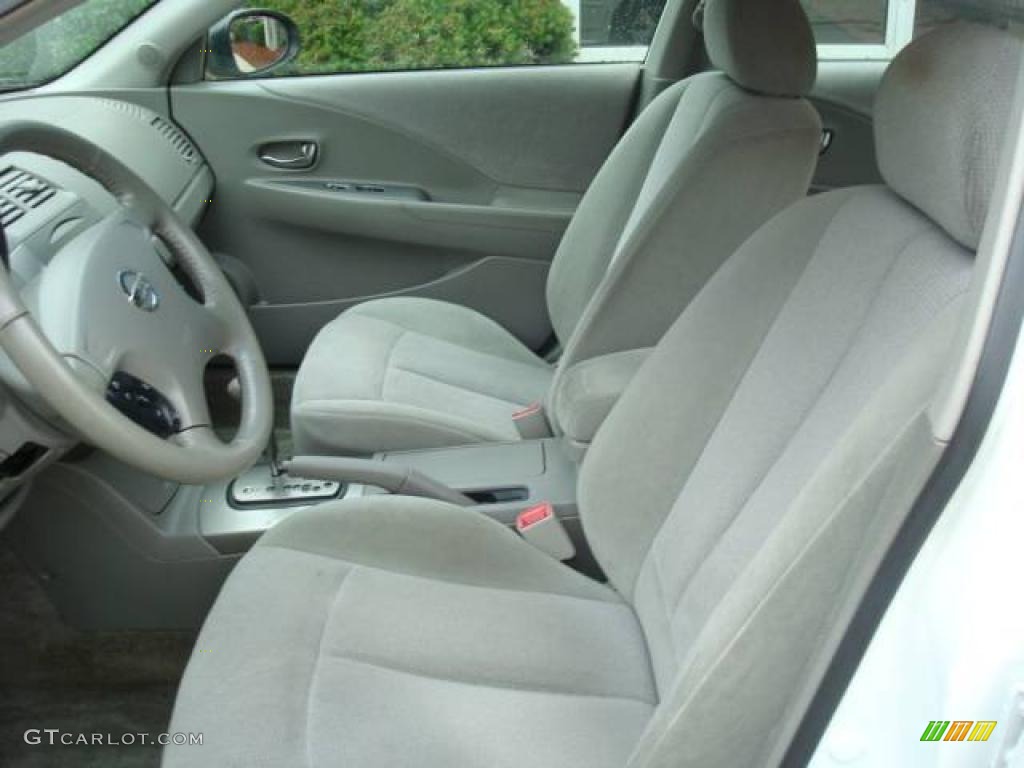 2003 Altima 2.5 S - Cloud White / Frost photo #8