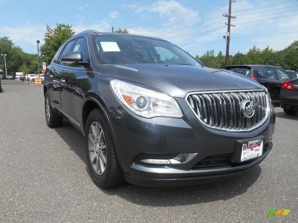 2014 Enclave Leather AWD - Cyber Gray Metallic / Ebony photo #1