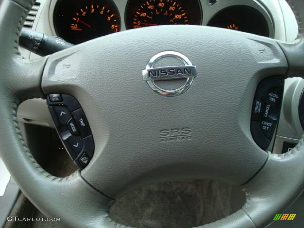 2003 Altima 2.5 S - Cloud White / Frost photo #12