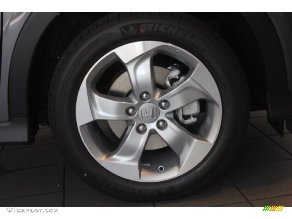 2016 HR-V LX - Modern Steel Metallic / Black photo #2