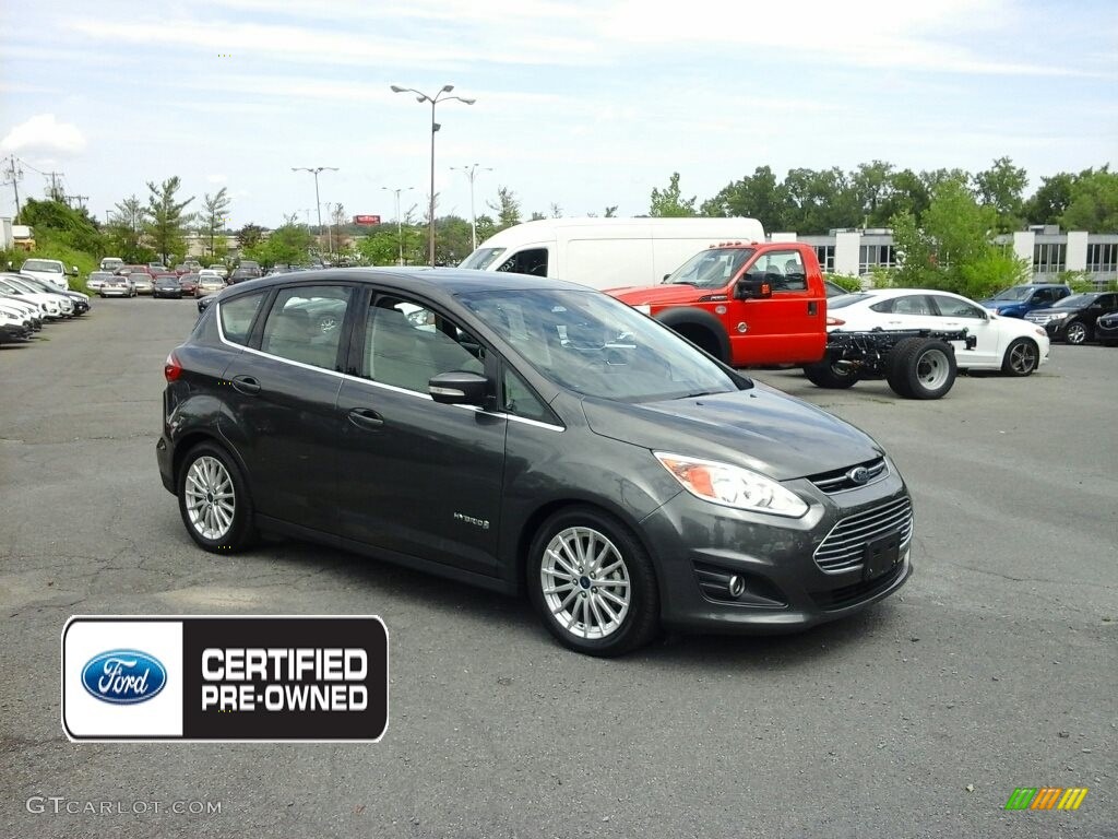 2015 C-Max Hybrid SEL - Magnetic Metallic / Charcoal Black photo #1