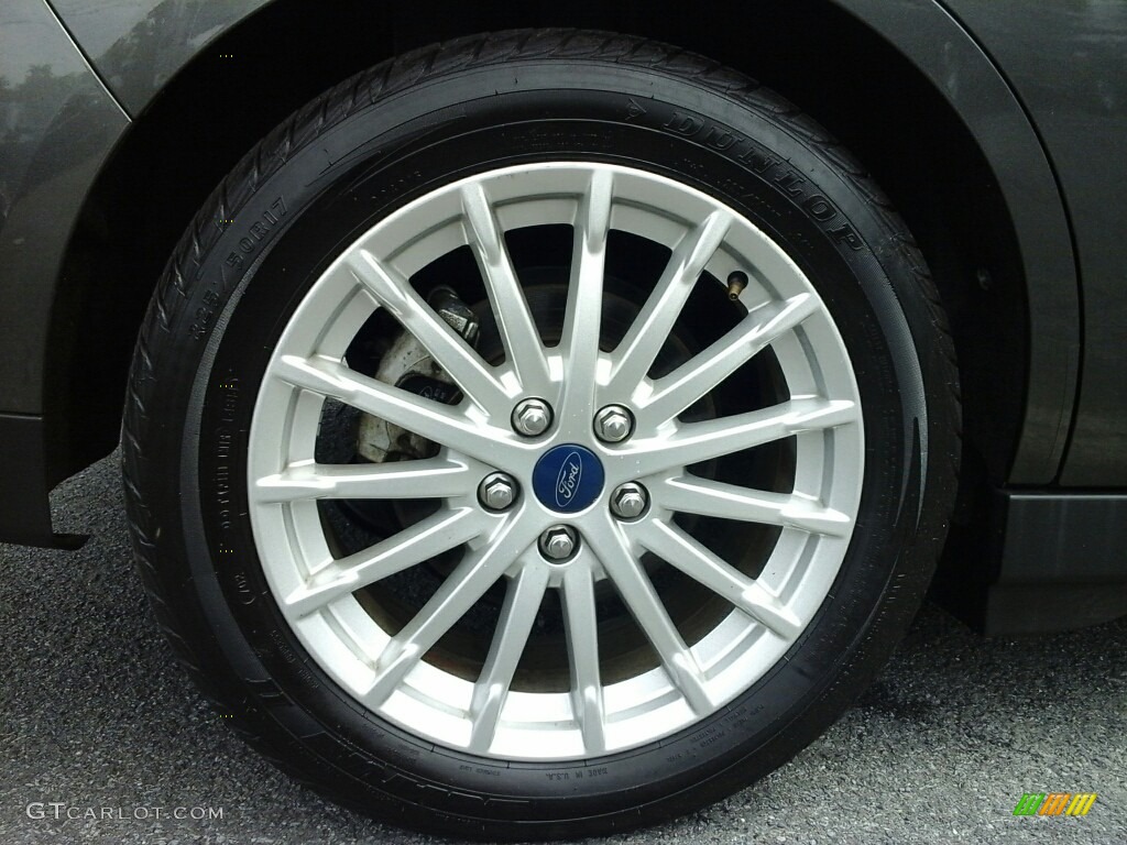 2015 C-Max Hybrid SEL - Magnetic Metallic / Charcoal Black photo #7