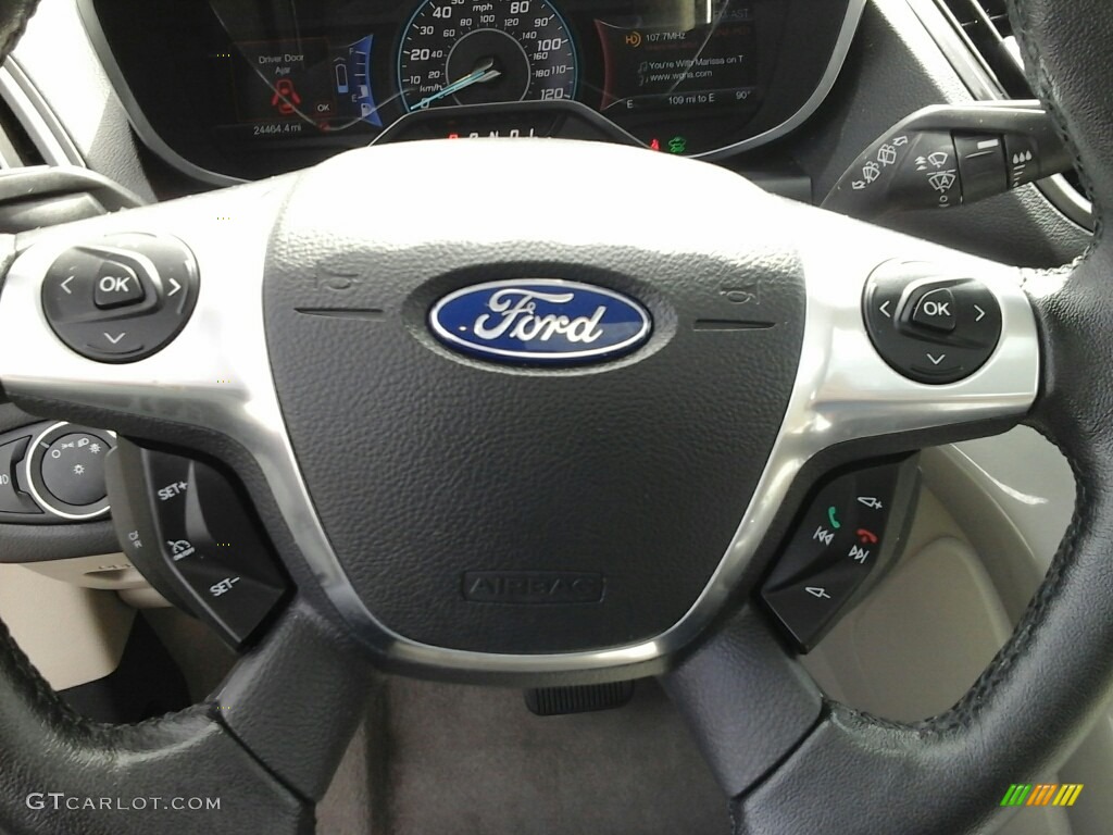 2015 C-Max Hybrid SEL - Magnetic Metallic / Charcoal Black photo #12