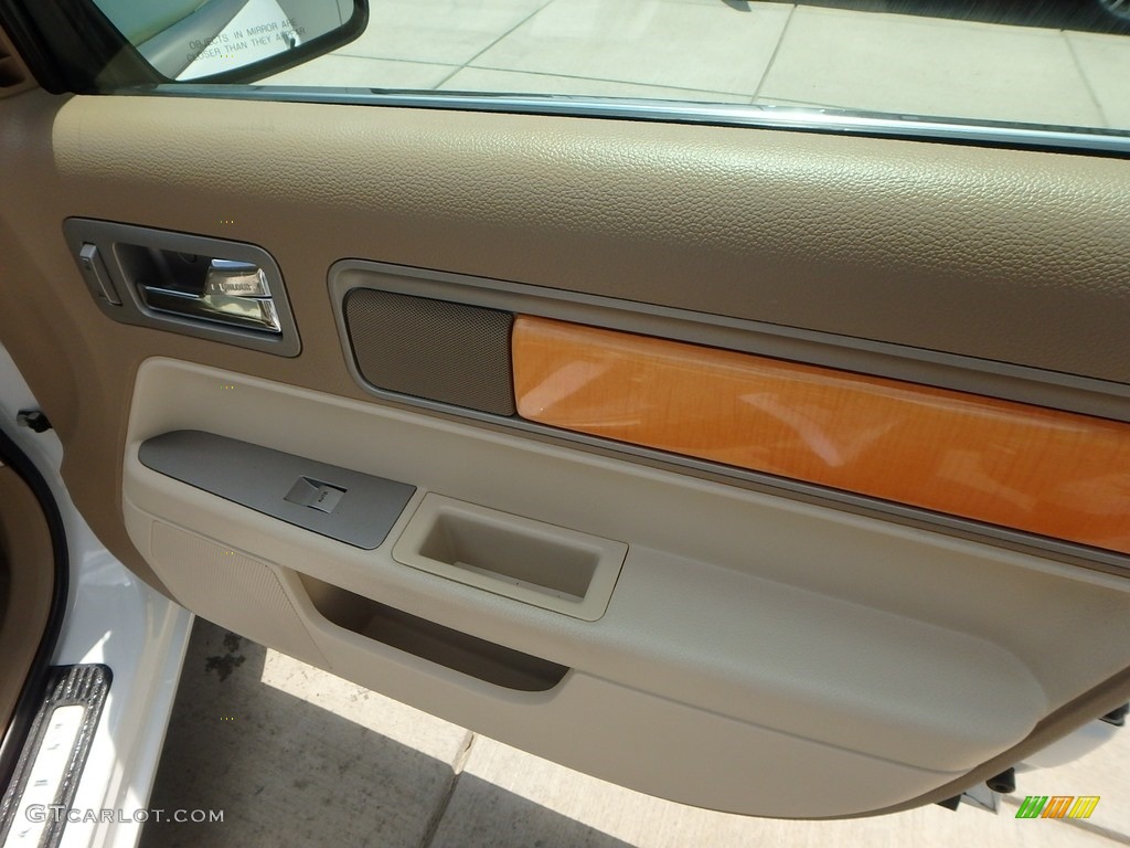 2007 MKZ AWD Sedan - Oxford White / Sand photo #13