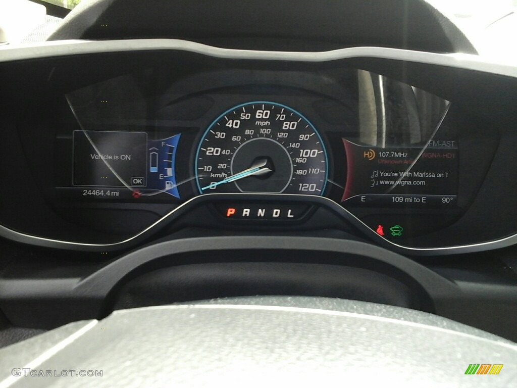 2015 C-Max Hybrid SEL - Magnetic Metallic / Charcoal Black photo #13