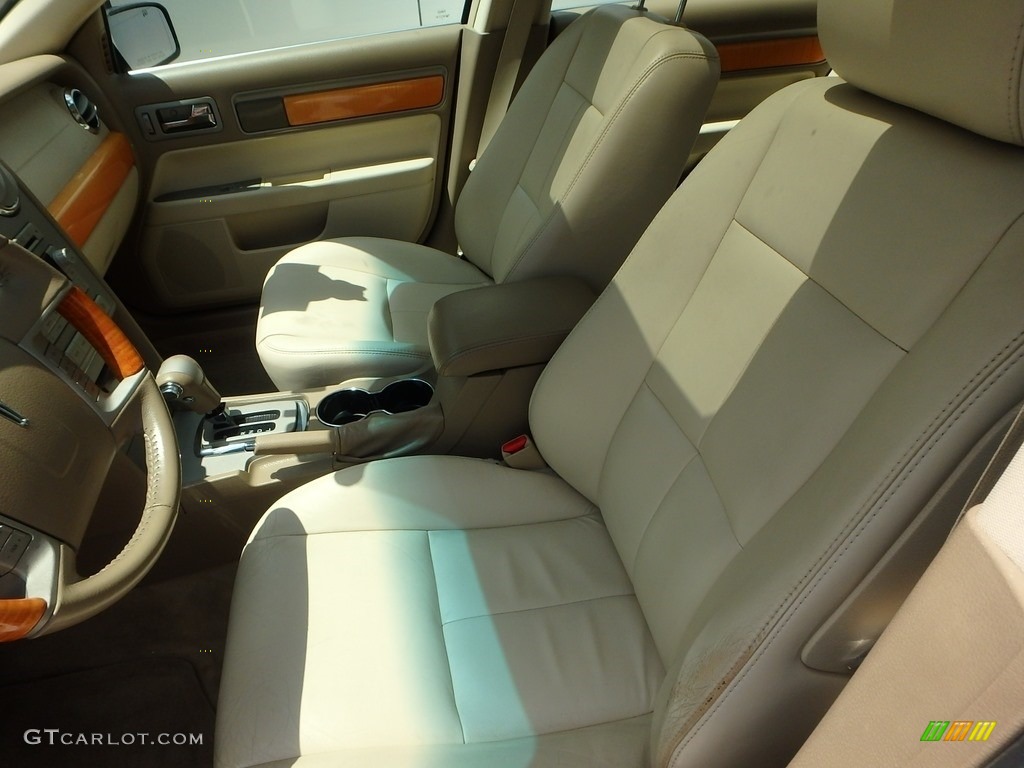 2007 MKZ AWD Sedan - Oxford White / Sand photo #16