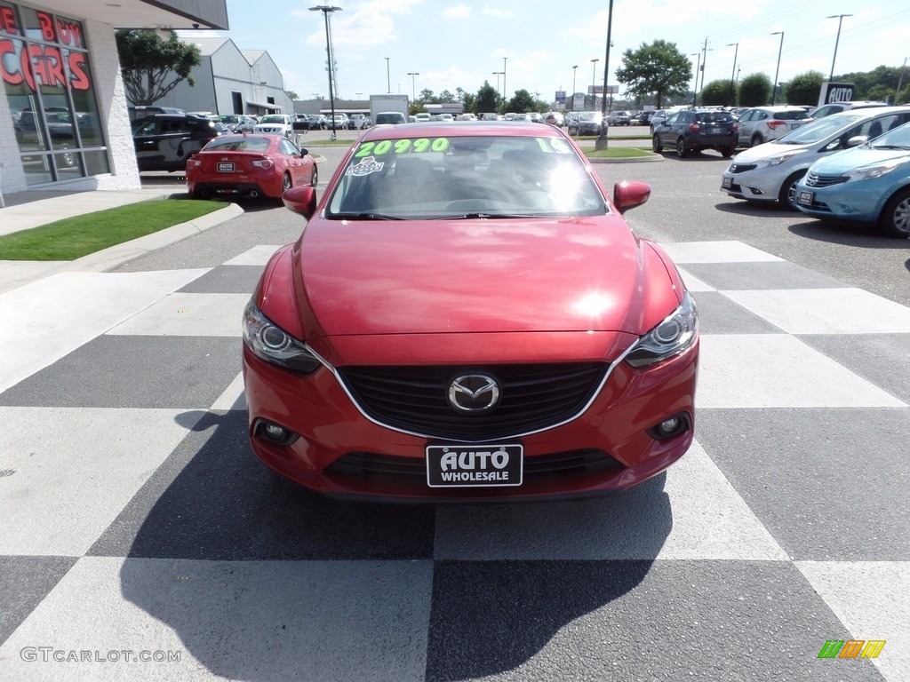 2014 MAZDA6 Grand Touring - Soul Red Mica / Almond photo #2