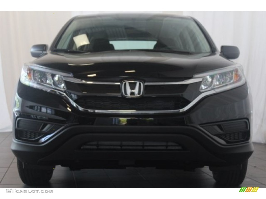 2016 CR-V LX - Crystal Black Pearl / Black photo #4
