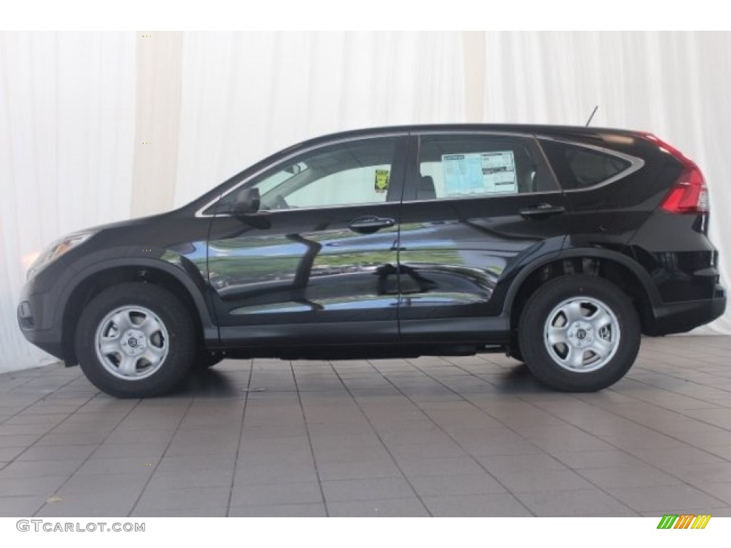 2016 CR-V LX - Crystal Black Pearl / Black photo #5