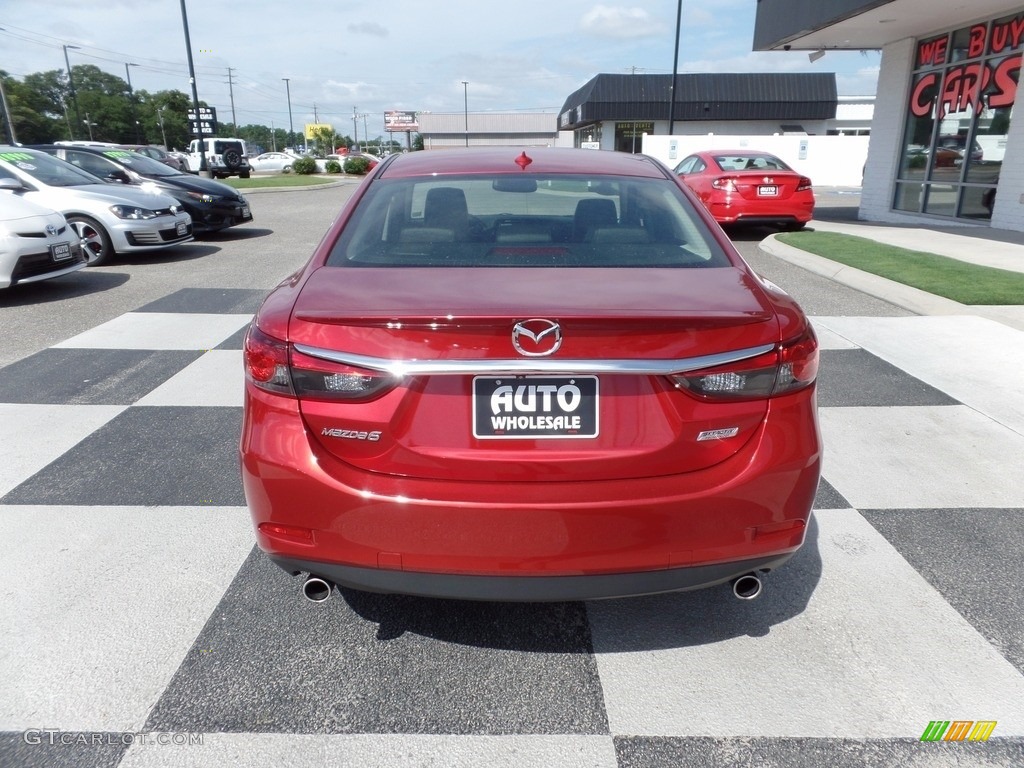2014 MAZDA6 Grand Touring - Soul Red Mica / Almond photo #4