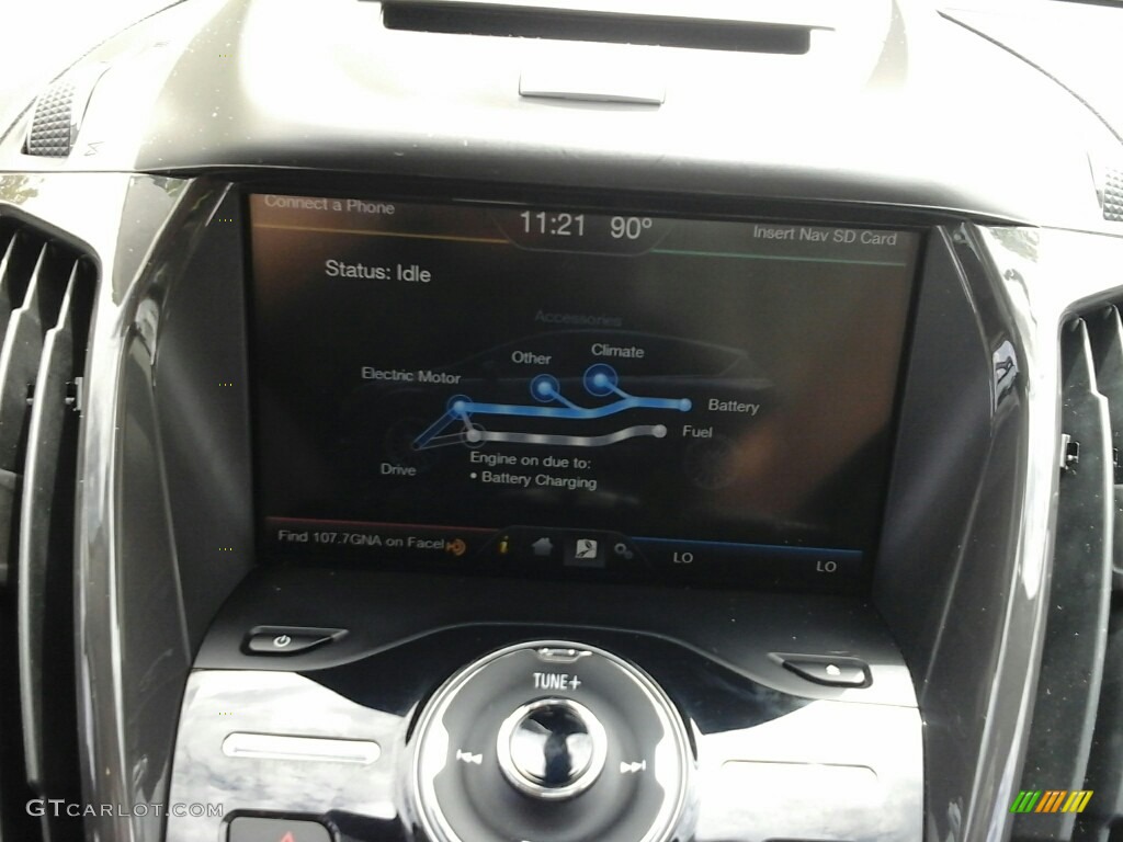 2015 C-Max Hybrid SEL - Magnetic Metallic / Charcoal Black photo #19