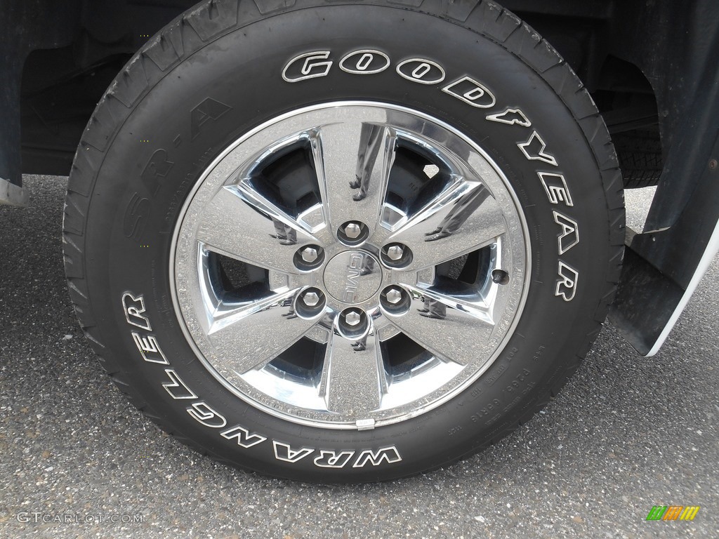 2013 Sierra 1500 SLT Crew Cab 4x4 - Summit White / Very Dark Cashmere/Light Cashmere photo #14