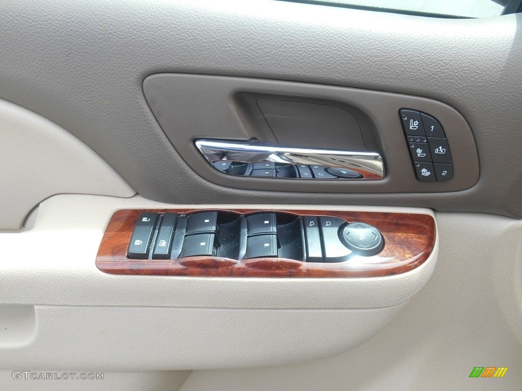 2013 Sierra 1500 SLT Crew Cab 4x4 - Summit White / Very Dark Cashmere/Light Cashmere photo #19