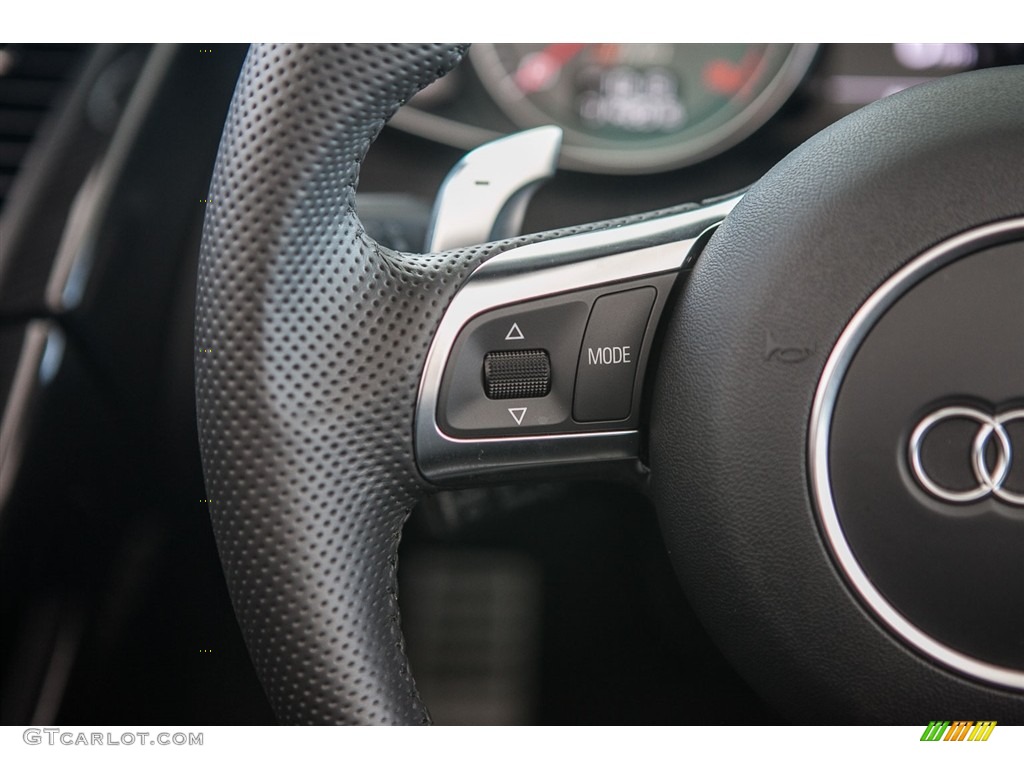 2015 R8 Spyder V8 - Ibis White / Black photo #16