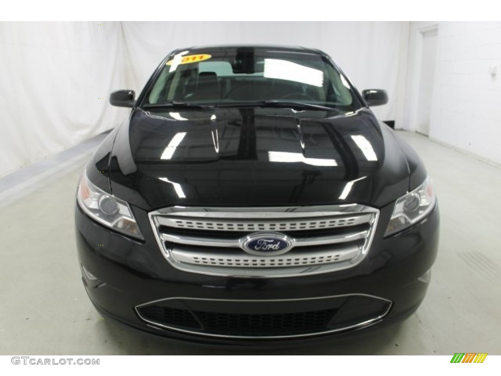 2011 Taurus SHO AWD - Tuxedo Black / Charcoal Black/Umber Brown photo #27