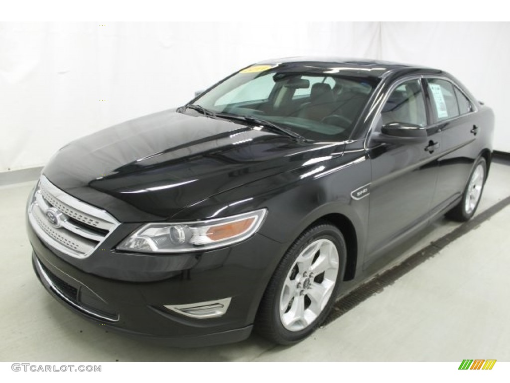 2011 Taurus SHO AWD - Tuxedo Black / Charcoal Black/Umber Brown photo #28