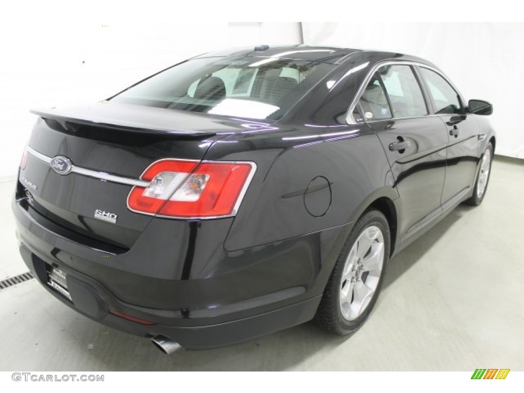 2011 Taurus SHO AWD - Tuxedo Black / Charcoal Black/Umber Brown photo #31