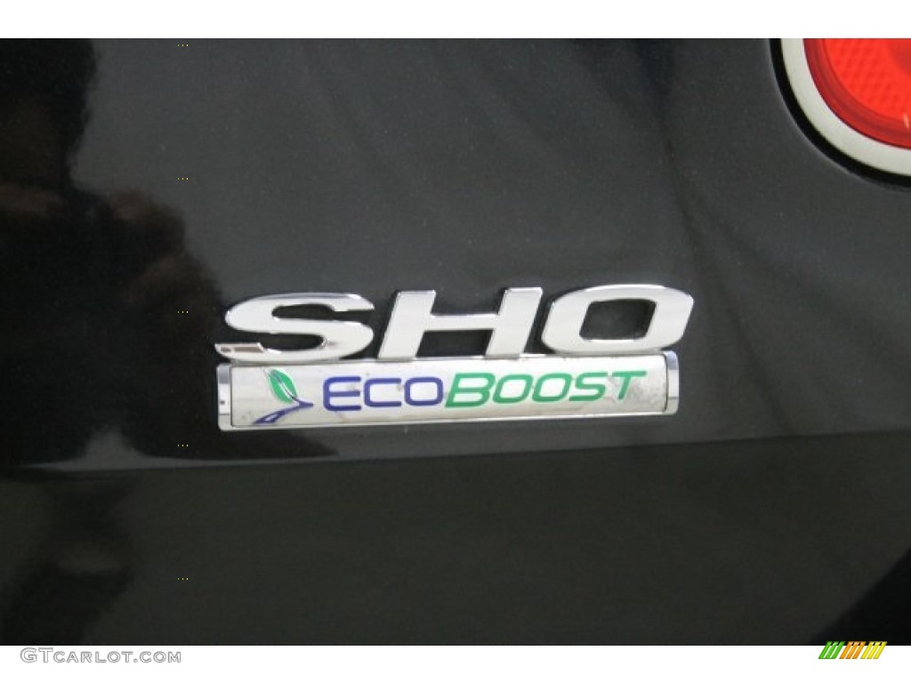 2011 Taurus SHO AWD - Tuxedo Black / Charcoal Black/Umber Brown photo #32