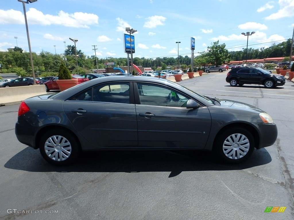 2008 G6 Value Leader Sedan - Dark Steel Gray Metallic / Ebony Black photo #9