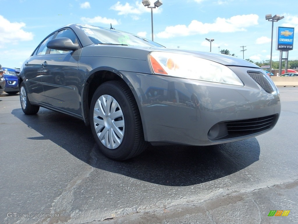 2008 G6 Value Leader Sedan - Dark Steel Gray Metallic / Ebony Black photo #11