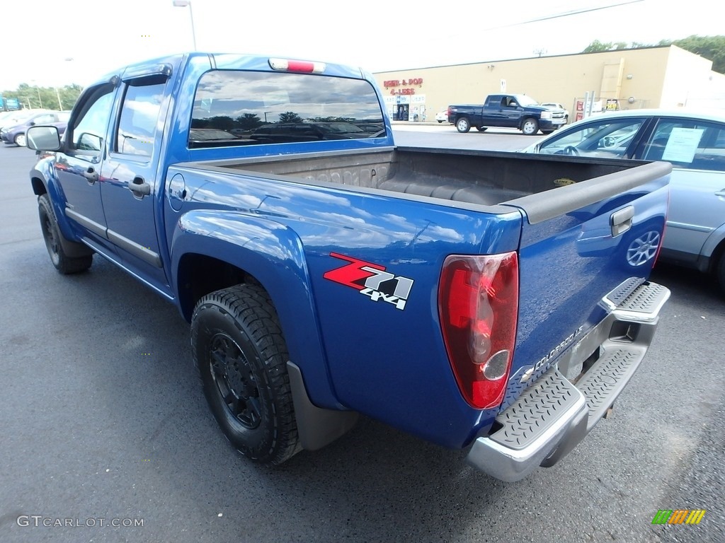 2005 Colorado LS Crew Cab 4x4 - Superior Blue Metallic / Very Dark Pewter photo #2