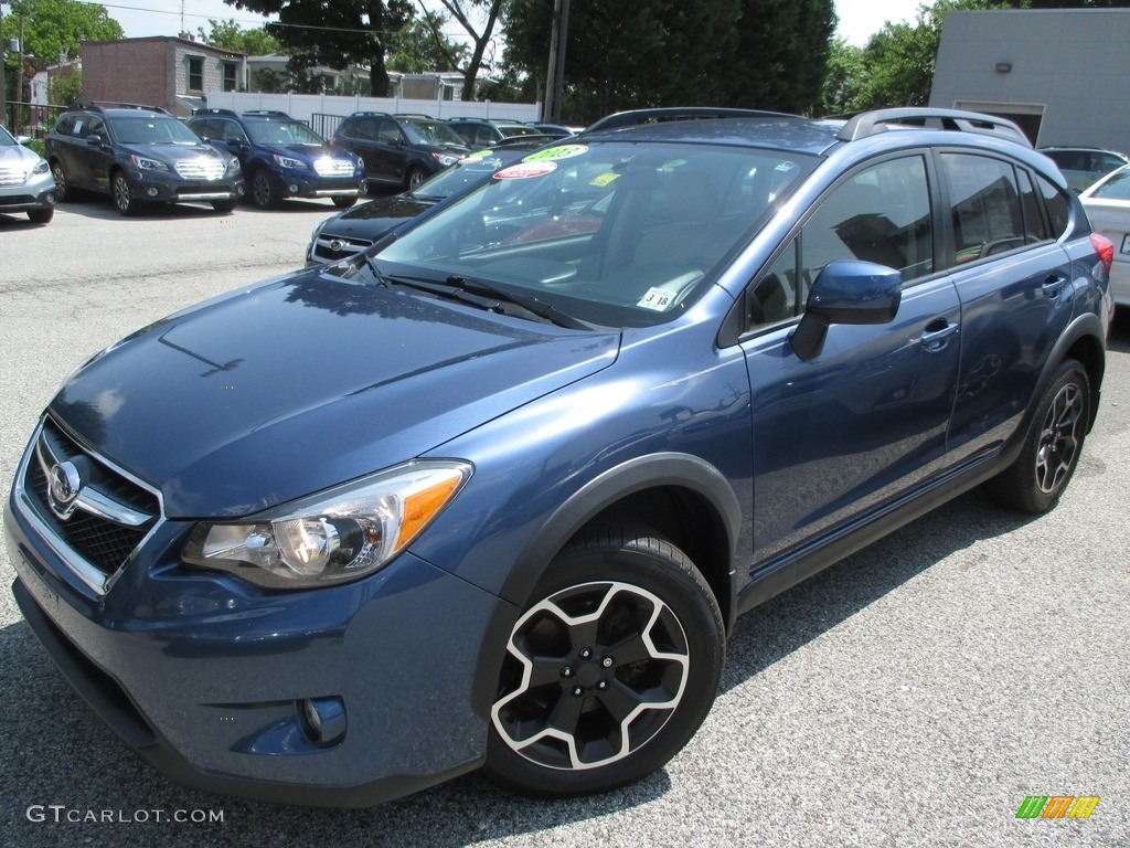 2013 XV Crosstrek 2.0 Limited - Marine Blue Pearl / Ivory photo #2