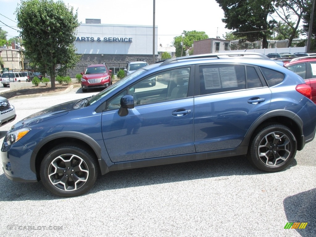 2013 XV Crosstrek 2.0 Limited - Marine Blue Pearl / Ivory photo #3