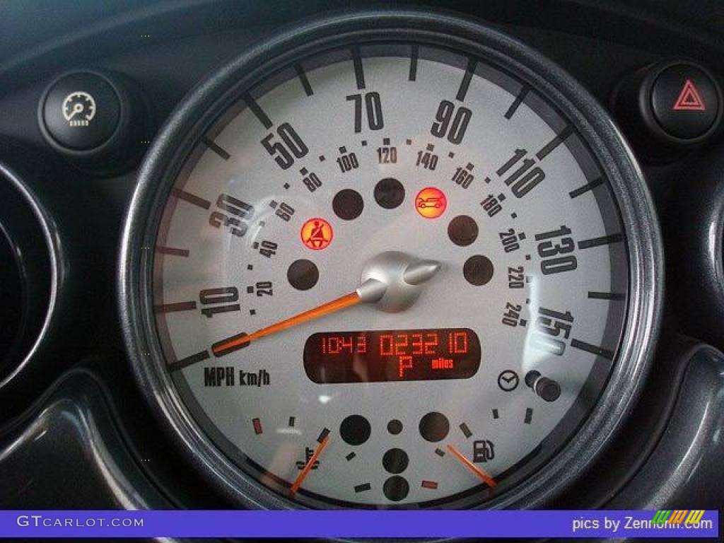 2006 Cooper Hardtop - British Racing Green Metallic / Black/Panther Black photo #7