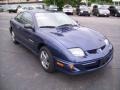 2002 Indigo Blue Metallic Pontiac Sunfire SE Coupe  photo #7