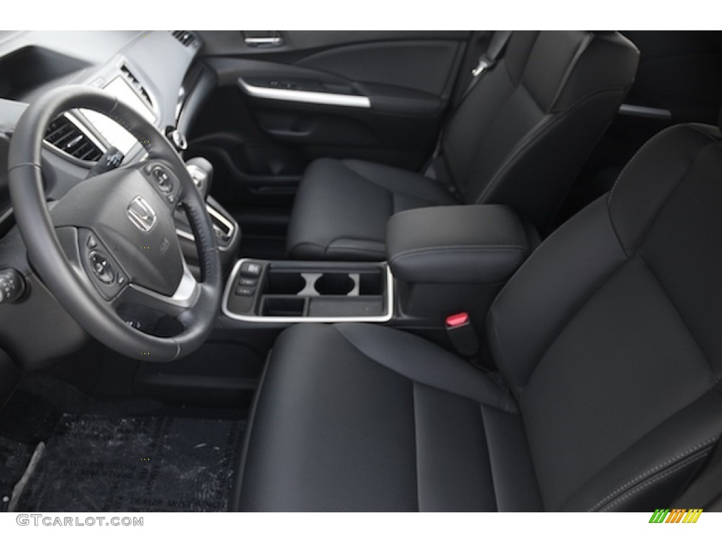 2016 CR-V Touring - White Diamond Pearl / Black photo #9
