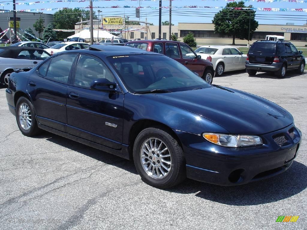 2003 Grand Prix Limited Edition GT Sedan - Blue Black Metallic / Limited Edition Graphite photo #4