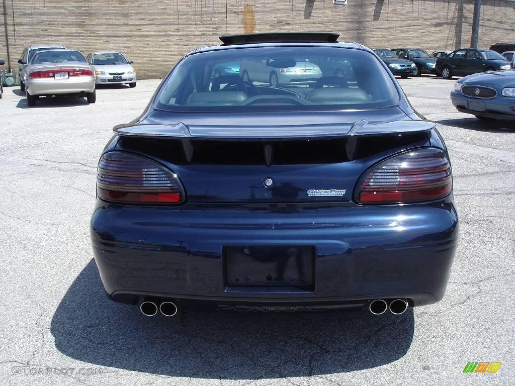 2003 Grand Prix Limited Edition GT Sedan - Blue Black Metallic / Limited Edition Graphite photo #7