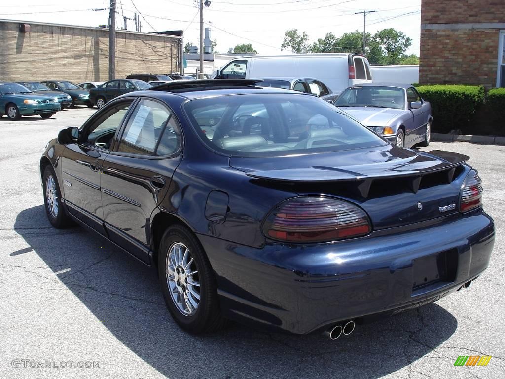 2003 Grand Prix Limited Edition GT Sedan - Blue Black Metallic / Limited Edition Graphite photo #8