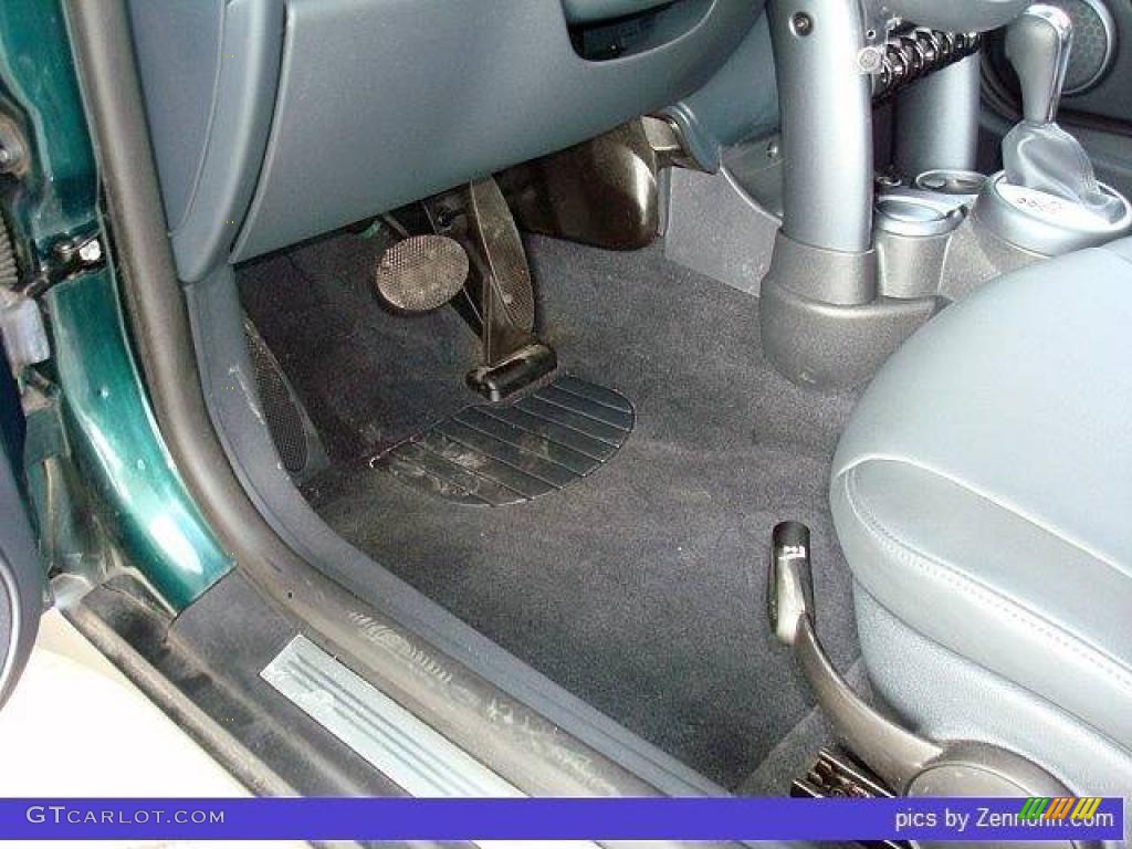 2006 Cooper Hardtop - British Racing Green Metallic / Black/Panther Black photo #11