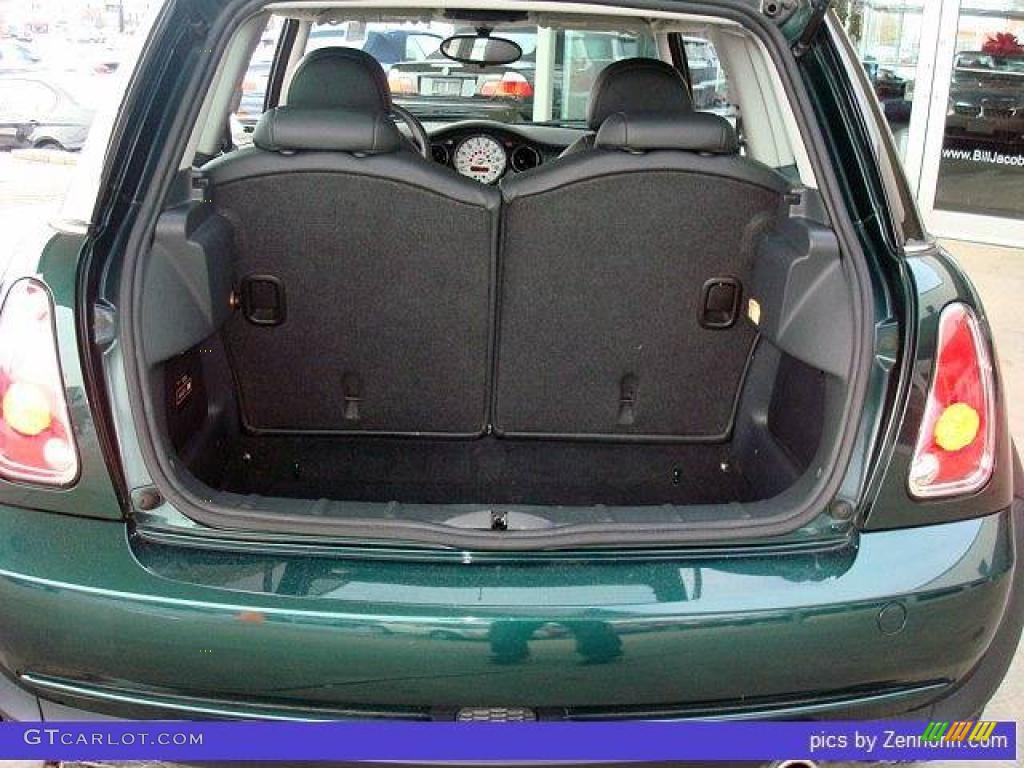 2006 Cooper Hardtop - British Racing Green Metallic / Black/Panther Black photo #14