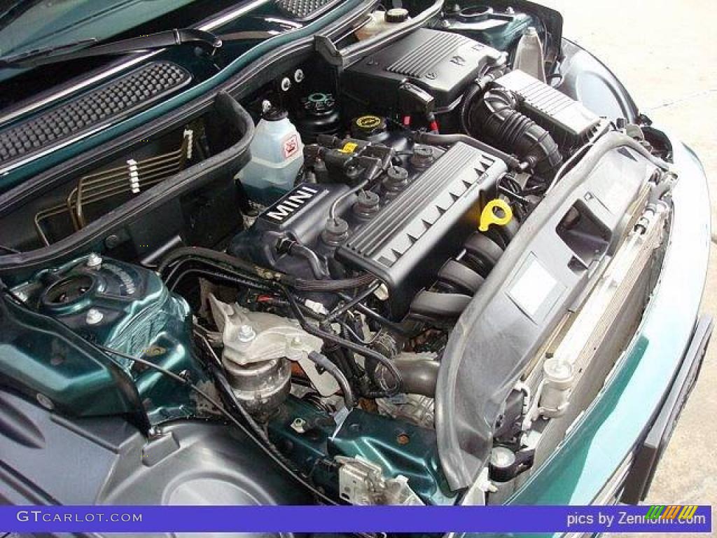 2006 Cooper Hardtop - British Racing Green Metallic / Black/Panther Black photo #18