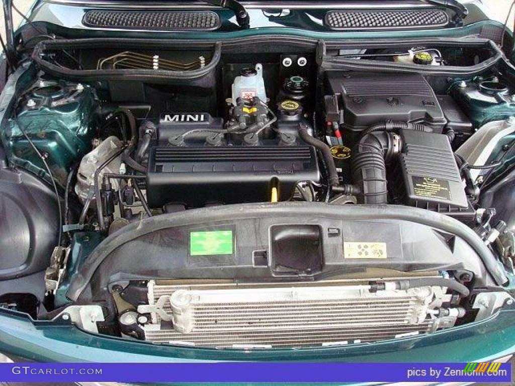 2006 Cooper Hardtop - British Racing Green Metallic / Black/Panther Black photo #19