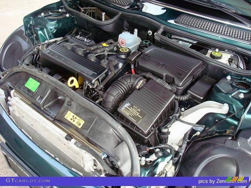 2006 Cooper Hardtop - British Racing Green Metallic / Black/Panther Black photo #20