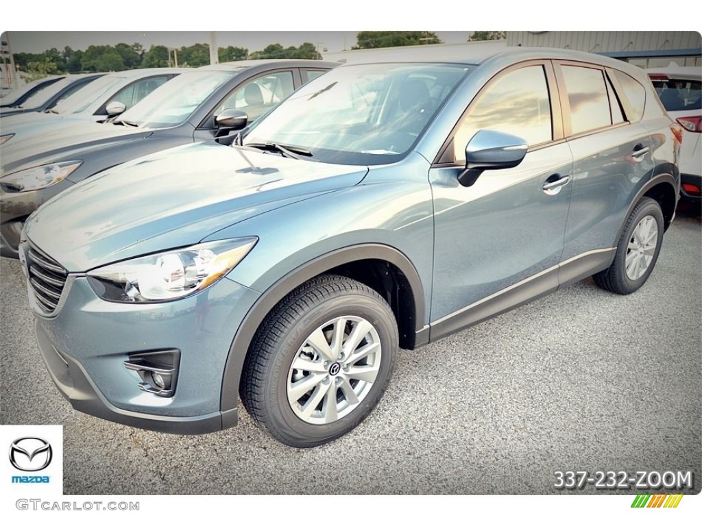 2016 CX-5 Touring - Blue Reflex Mica / Black photo #1
