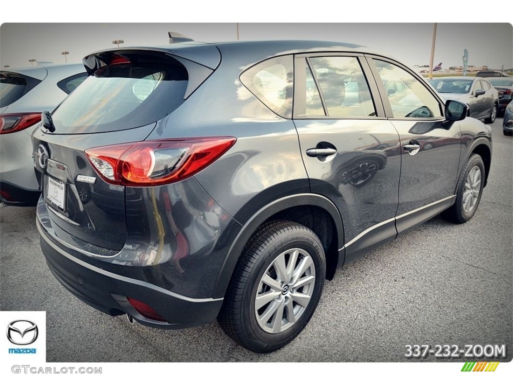 2016 CX-5 Sport - Meteor Gray Mica / Black photo #4