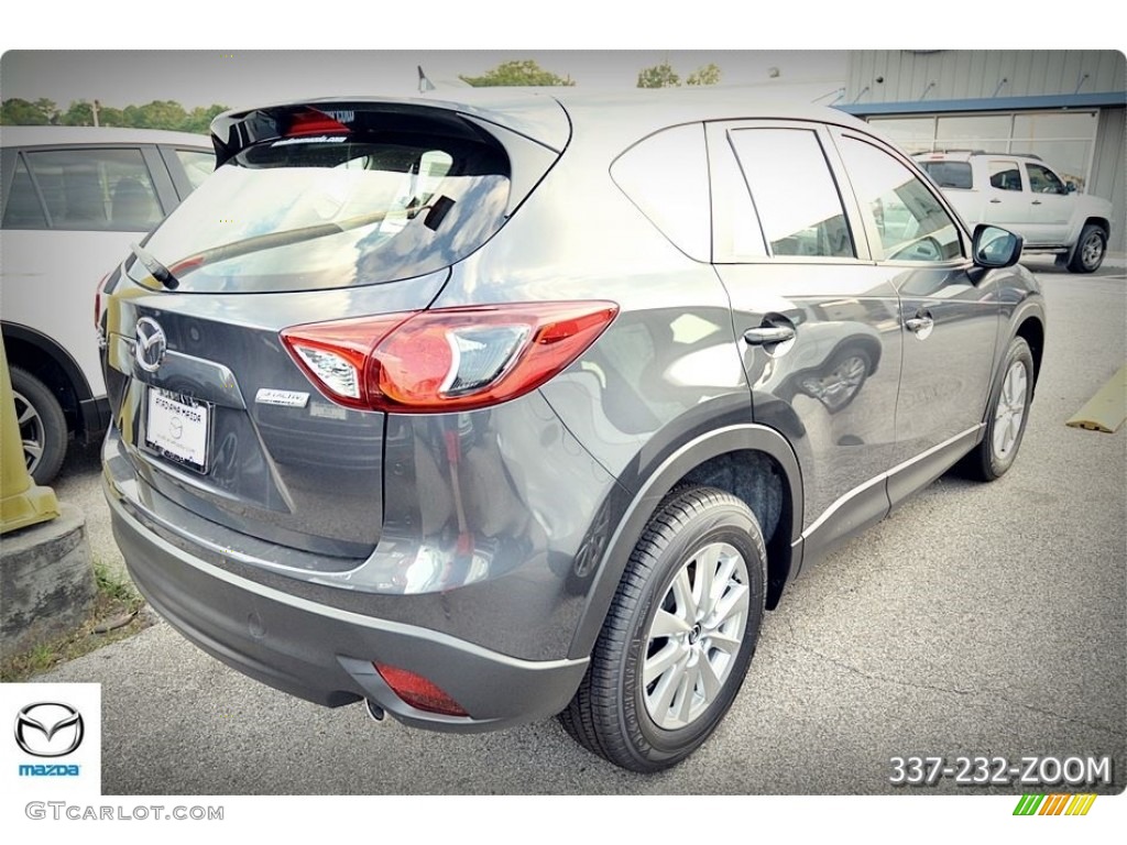 2016 CX-5 Sport - Meteor Gray Mica / Black photo #4