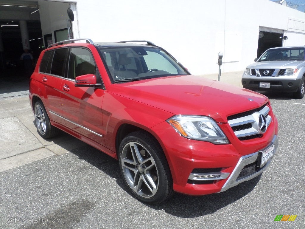 2014 GLK 350 - Mars Red / Almond Beige/Mocha photo #1