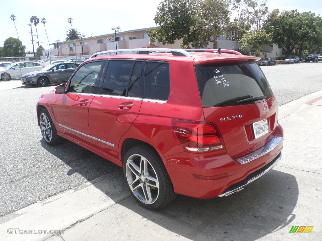2014 GLK 350 - Mars Red / Almond Beige/Mocha photo #4
