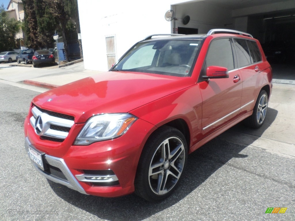 2014 GLK 350 - Mars Red / Almond Beige/Mocha photo #5