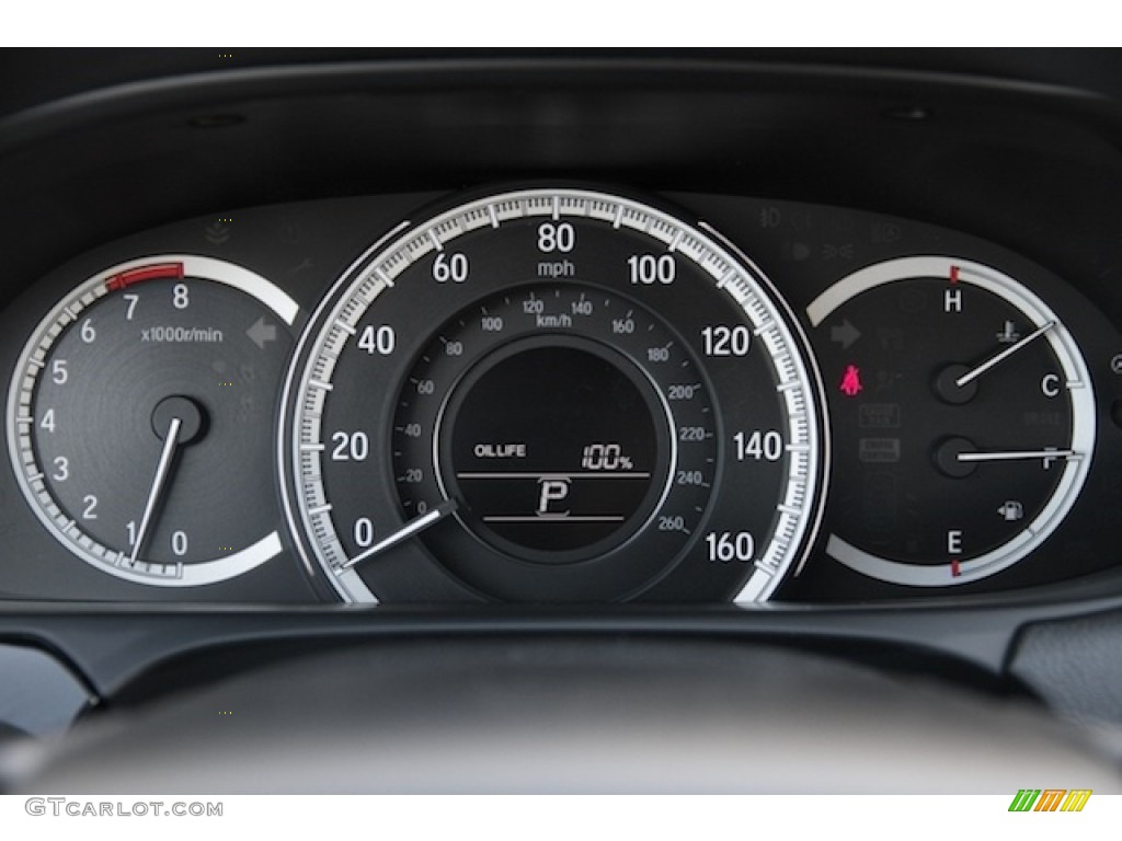 2017 Honda Accord LX Sedan Gauges Photo #114452911
