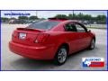 2003 Red Saturn ION 3 Quad Coupe  photo #3