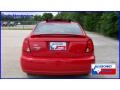 2003 Red Saturn ION 3 Quad Coupe  photo #4