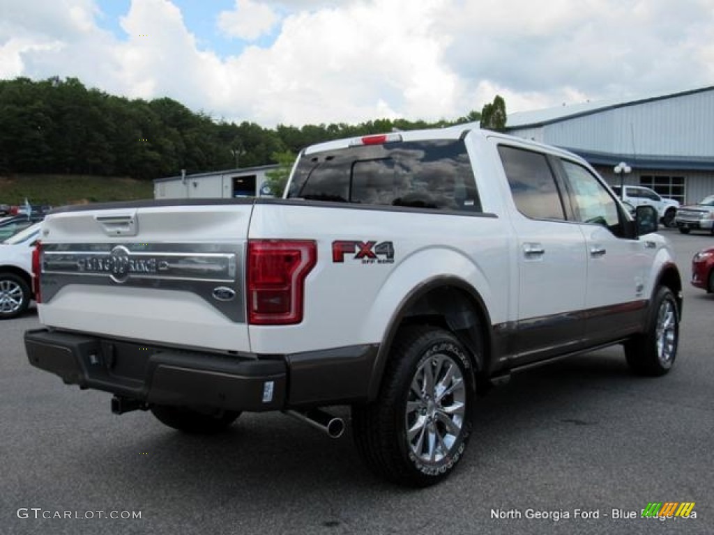 2016 F150 King Ranch SuperCrew 4x4 - White Platinum / King Ranch Java photo #5